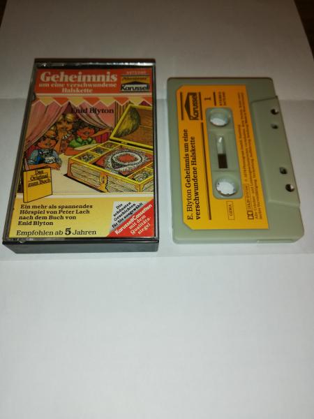 Geheimnis um eine verschwundene Halskette Enid Blyton Grau mit Gelben Aufkleber 3475040 Karussell